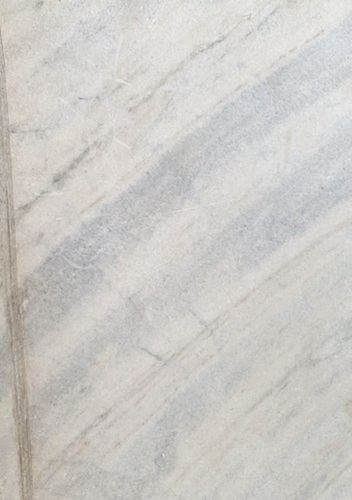 Slab Form Water Absorbent Polished Surface Floor Mounted White Makrana Marbles