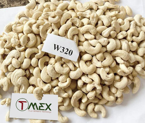 W320 Grade Whole Natural White Cashew Nuts, Rich In Protein