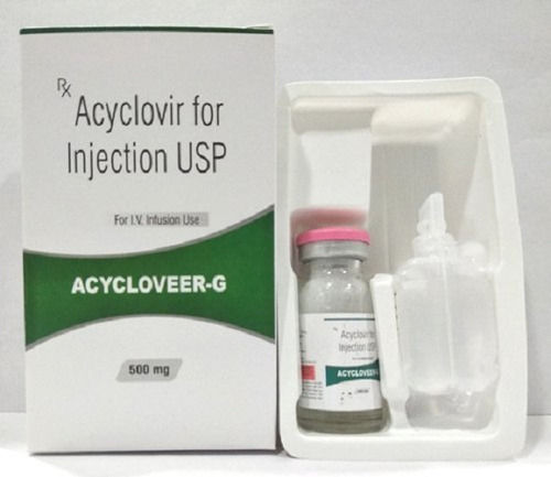 Acycloveer-G Acyclovir 500 MG Injection USP For IV Use Only