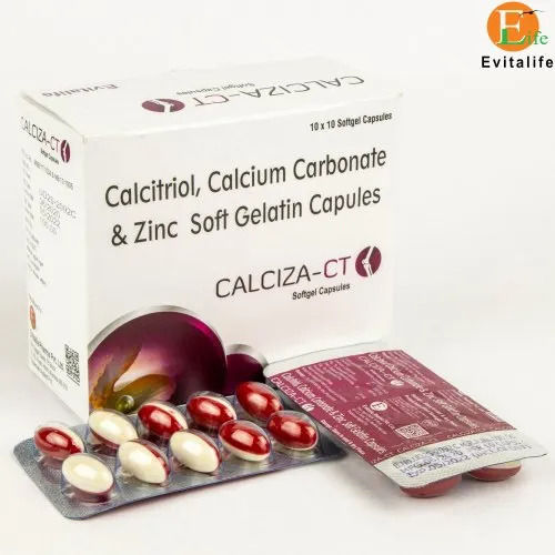 Calcium Carbonate Soft Gelatin Capsules