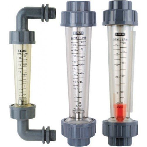 Light Weighted Crack Resistant Solid Plastic Ro Flow Meter For Food And Beverage Industries