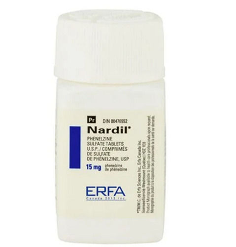 Nardil Phenelzine Sulphate Pain Killers Tablets, 15mg