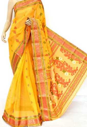 Yellow Tant Saree