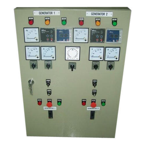 Yellow 2000 Kva 220 V Three Phase Synchronising Automatic Mains Failure Panel