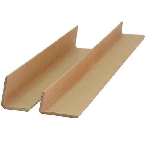 Angle Edge Board For Packaging With Moisture Proof, L Shaped, Brown Color