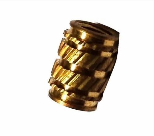 70 Hrc कठोरता और 20 Mm आकार के साथ इलेक्ट्रिक फिटिंग के लिए ब्रास नूरलिंग इंसर्ट
