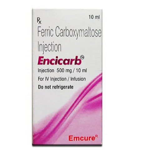 Ferric Carboxymaltose Injection 500mg/10ml Pack For Iv Injection / Infusion