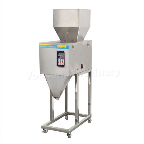 Fz-3000 Powder Granules Bag Filler Bottle Pouch Filling Weighing Packing Machine With Foot Pedal