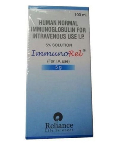 Strong Immunorel Human Normal Immunoglobulin For Intravenous Use Ip, 5G/100Ml Pack