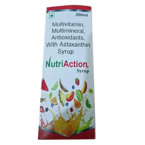 Multivitamin, Multimineral, Antioxidants And Astaxanthin Immunity Booster Syrup, 200 Ml