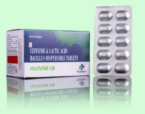 Segixime-LB Cefixime Lactic Acid Bacillus Tablets, 10*10 Tablets Blister Pack