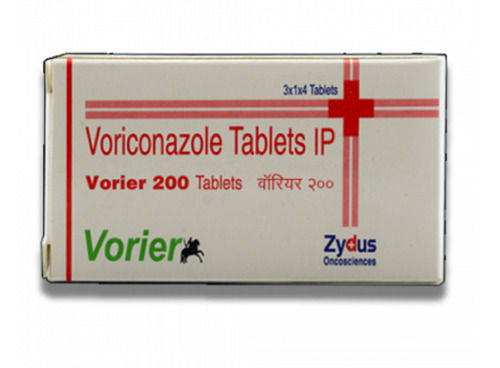 Vorier Voriconazole Ip Tablets 200mg, 3x1x4 Tablets Blister Pack