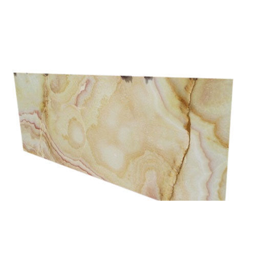 Swimming Pool Weather Resistance Dust Resistance Slip Resistance Rectangular Onyx Marble Slab