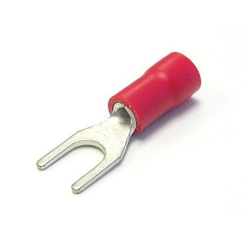 10 To 15 Gram 3D Fork Type Aluminium Insulated Lug For Electrical Fitting Cavity: Customized