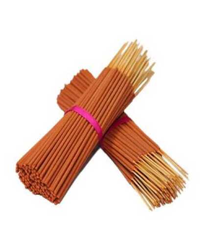 12 Inches Orange Raw Agarbatti Stick For Religious Purpose