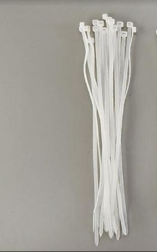 Nylon Self-Locking Cable Tie - 250mm Length, 7.6mm Width | Durable Design for Long Working Life in Industrial Applications