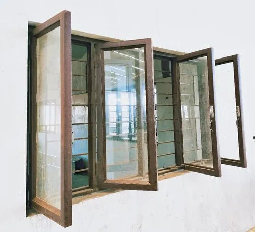 3-5 Ft Height Galvanized Steel Designer Window For Construction Industry