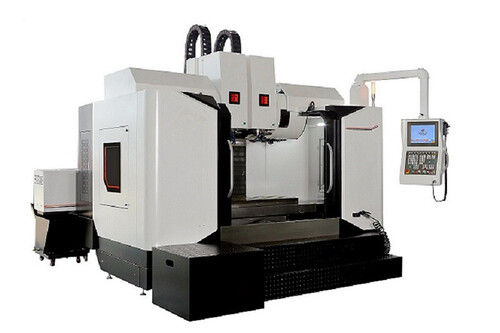 Multicolour Cnc Twin Spindle Horizontal And Vertical Machining Center