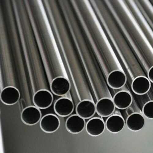 Corrosion Resistant Round Seamless Stainless Steel Pipe, 6 Meter