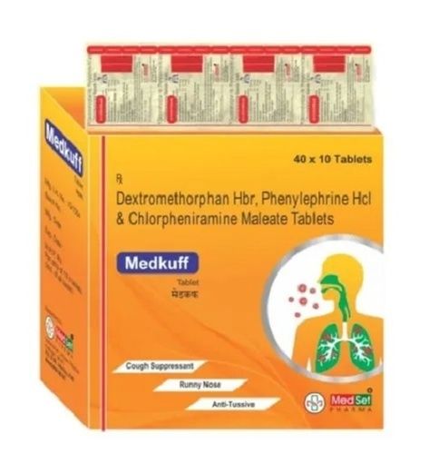 Medkuff Tablets (Pack Size 40X10 Tablets) Application: Agriculture