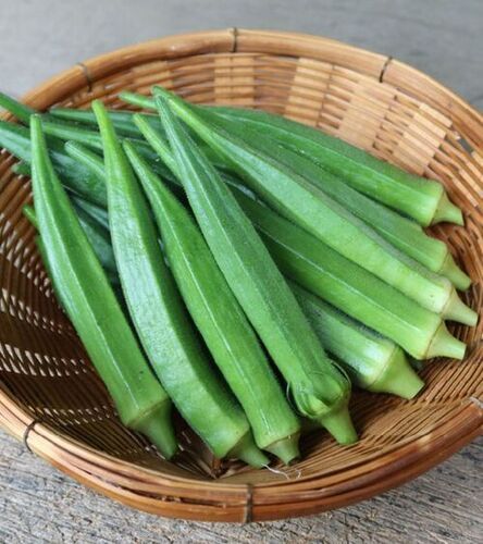 Red No Artificial Color Chemical Free Healthy Natural Rich Taste Green Fresh Okra