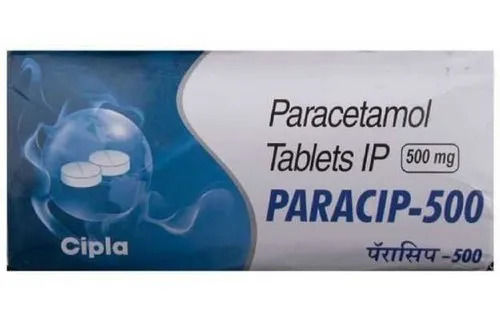 Paracip 500 mg Paracetamol IP Tablets