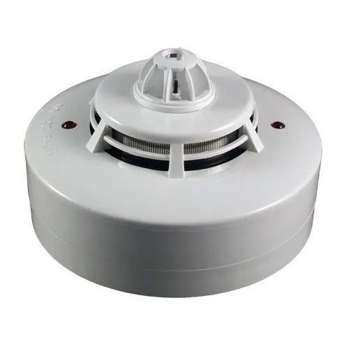 Automatic Multi Sensor Smoke Detector - Mild Steel, Round Shape, 220V, 50Hz | Premium Quality, Ceiling Mounted, Fire Safety for Home and Office