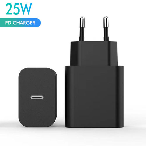 Smart Mobile Phone 25w Pd Usb Dual Port Fast Charger With Data Cable