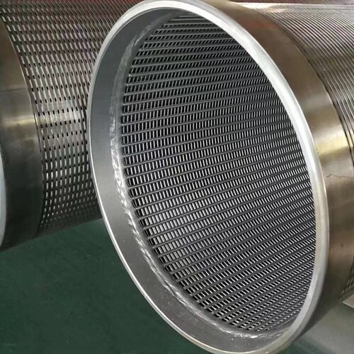 Stainless Steel 304 Wedge Wire Johnson Screen With Welding Ring Deep Water Well Screen Filter Pipe Size: Different Available