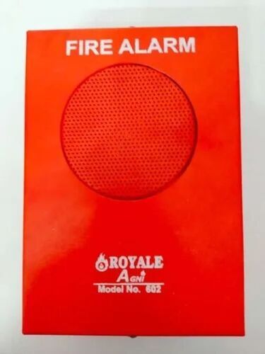 24 Voltage Wall Mounted Premium Design High Design Mild Steel Fire Alarm Hooter