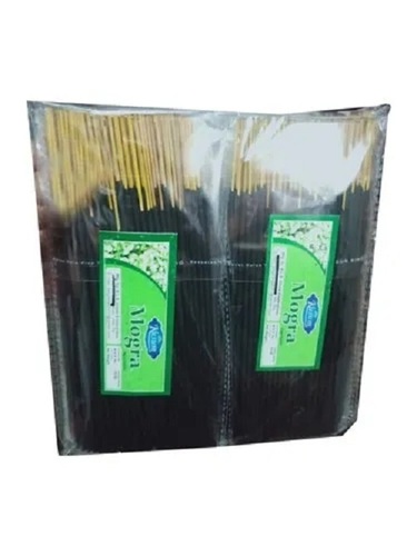 4 मिमी व्यास 08 इंच काला मोगरा सुगंधित अगरबत्ती कम धुएं के साथ और 30 मिनट जलने के समय इंजेक्शन