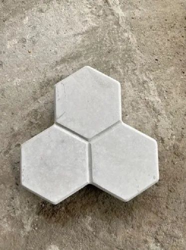 80 mm Thickness Concrete Trihex Interlocking Paver Block for Outdoor Fooring