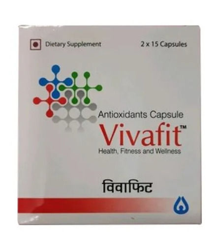 Antioxidants Capsule Vivafit Health Fitness And Wellness For Oxidative Stress (2x15 Capsules)