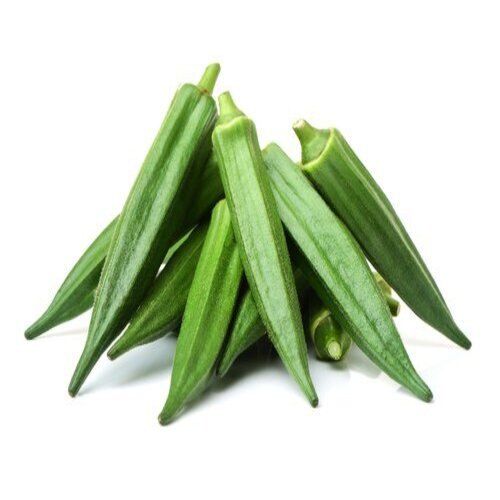 Chemical Free No Artificial Color Healthy Natural Rich Taste Green Fresh Okra