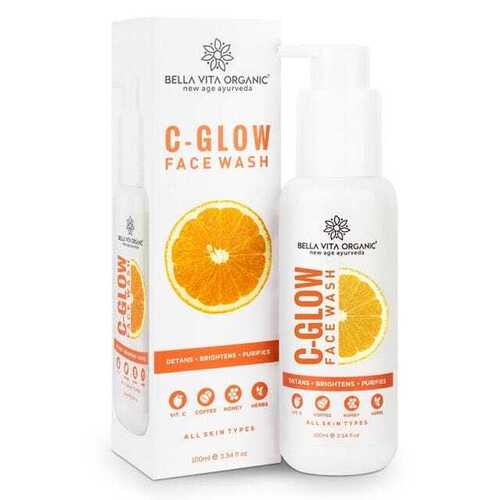 Orange Fragrance Face Wash For Clear And Oil Free Skin