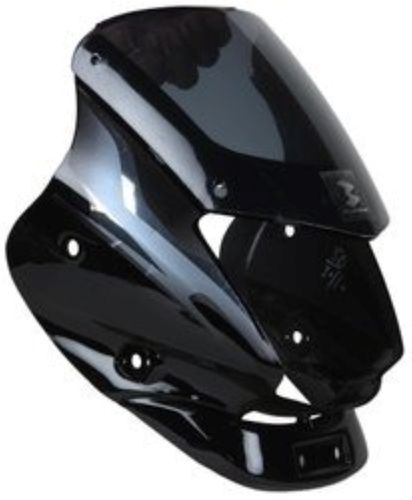 Platina Weather Resistant Plastic Headlight Mask For Two Wheeler Vehicle Type: Bike