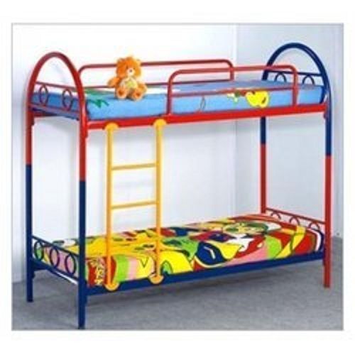 Premium Quality Mild Steel Material Double Bunk Bed With Ladder