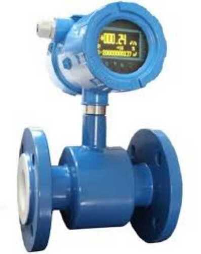 Red Semi-Automatic Digital Volumetric Flow Meter For Water/Liquid