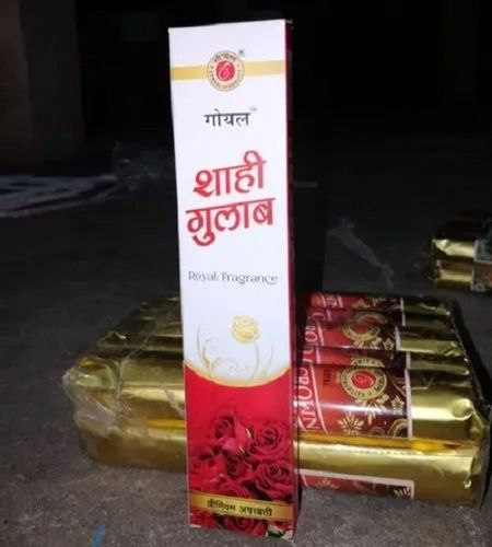 Shahi Gulab Incense Sticks With Low Smoke And 15 To 20 Minute Burning Time