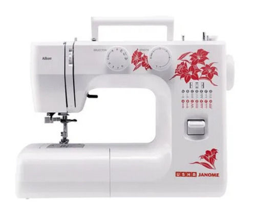 Usha Janome Allure Portable Semi Automatic Sewing Machine With Motor Operated