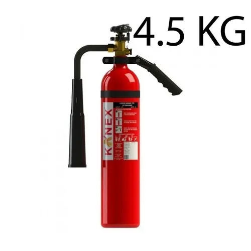 Wall Mounting Hard Structure Perfect Shape Co2 Portable 4.5 Kg Fire Extinguisher