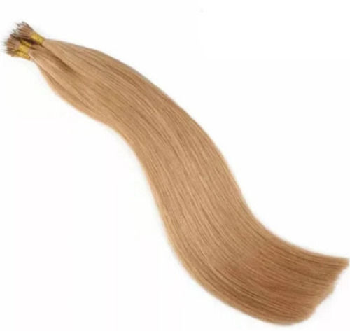 10 inch Legth and Washable Blonde Straight Hair Extension for Personal and Parlour Use