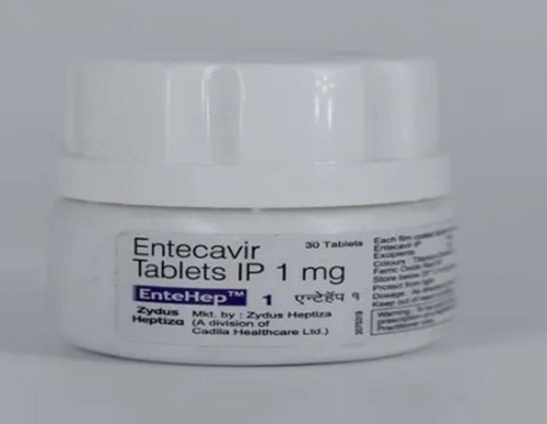1mg Entecavir Tablets, 30 Tablets Pack