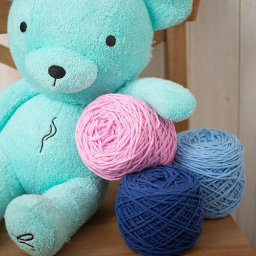 CSP 50 ली और काउंट 50 के साथ गारमेंट्स के लिए 2 प्लाई फाइबर कॉटन यार्न रोल