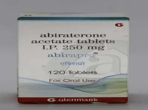 250mg Abiraterone Acetate Tablets IP, 120 Tablets Pack