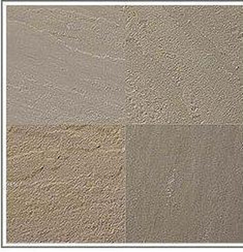 Elegant Matte Finished Autumn Brown Sandstone Tiles - Rectangular & Square Shapes Easy To Clean & Long Life Span