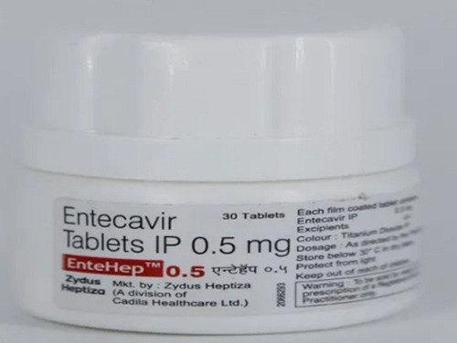 EnterHep 0.5mg Entecavir Tablets, 30 Tablets Pack