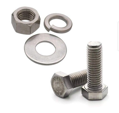 Stainless Steel Bolt Nut Washer For Industrial Use, Rust Resistant