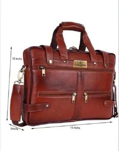 Shree leather cheap office bag