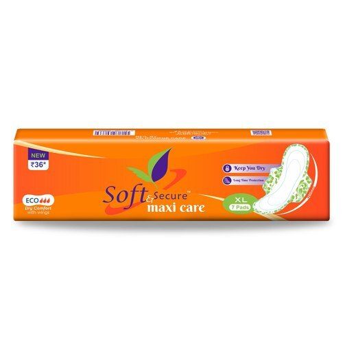 Disposable Light Weight Odor Control Large Wings High Absorbency Sanitary Napkins